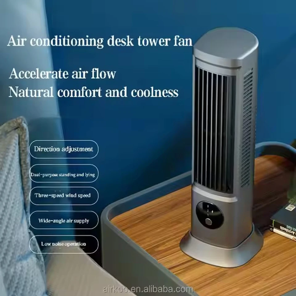 Air-Conditioning Desktop Tower Fan Mini Office Artifact USB Charging Vertical Horizontal Bladeless Electric Fan JMF-12 
Air-Conditioning Desktop Tower Fan Mini Office Artifact USB Charging Vertical Horizontal Bladeless Electric Fan JMF-12