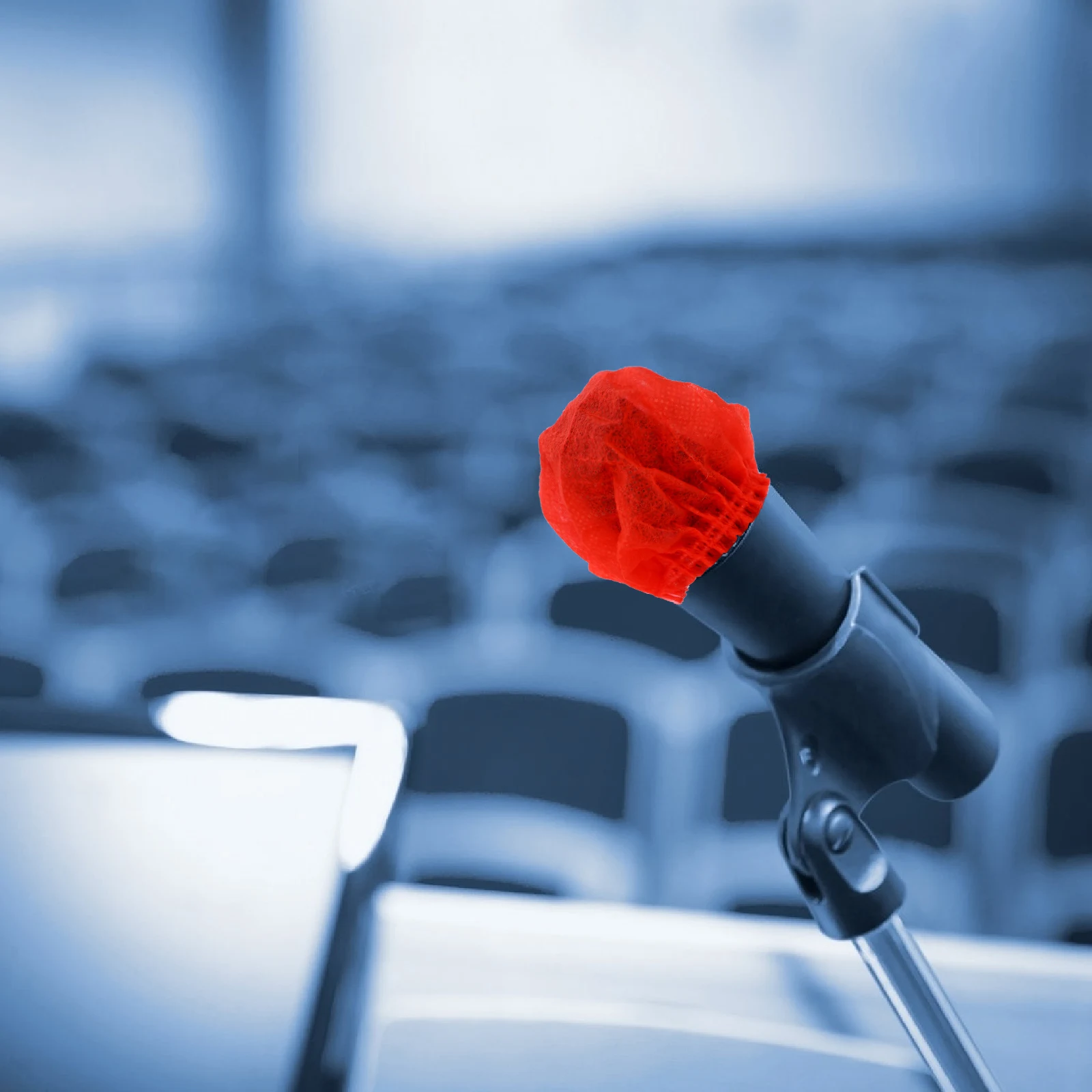 100 Pairs Mics Microphone Cover KTV Singing Accessory Red Non-woven Fabric Windscreen for
100 Pairs Mics Microphone Cover KTV Singing Accessory Red Non-woven Fabric Windscreen for