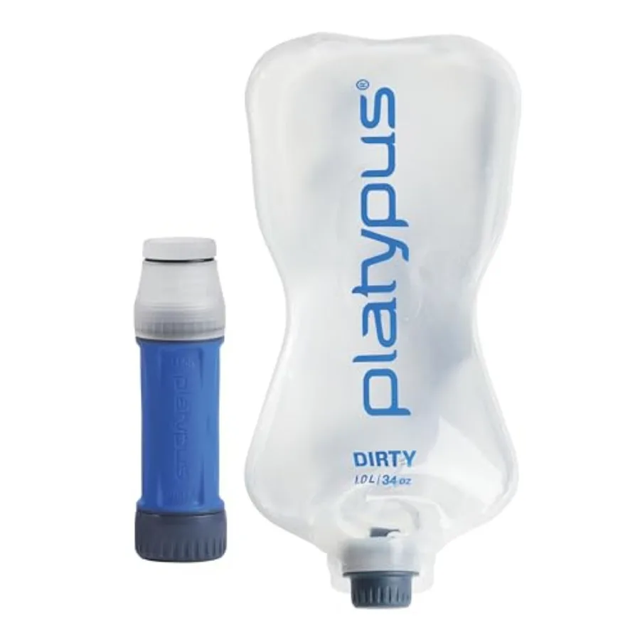Quickdraw Ultralight 1 Liter Backpacking Water Filter System
Quickdraw Ultralight 1 Liter Backpacking Water Filter System