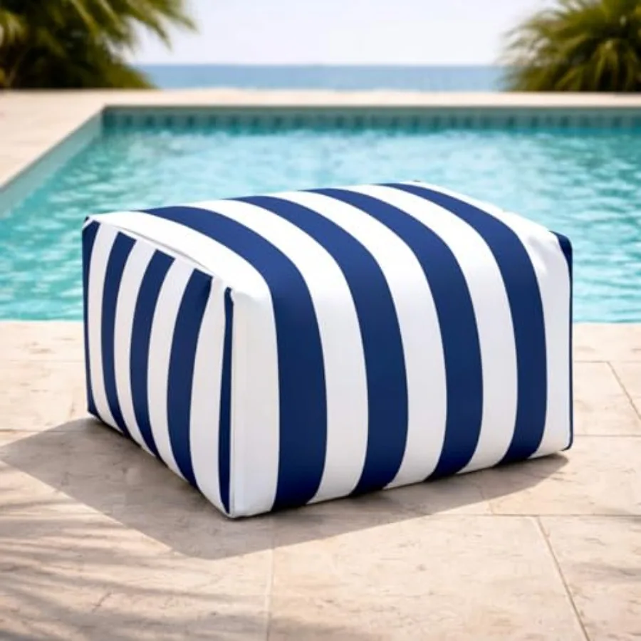 Outdoor Bean Bag Chair Lounger Ottoman for Adults, Waterproof Marine Beanbag Chair Ottoman for Boat, Poolside Lounge Seating fo
Outdoor Bean Bag Chair Lounger Ottoman for Adults, Waterproof Marine Beanbag Chair Ottoman for Boat, Poolside Lounge Seating fo