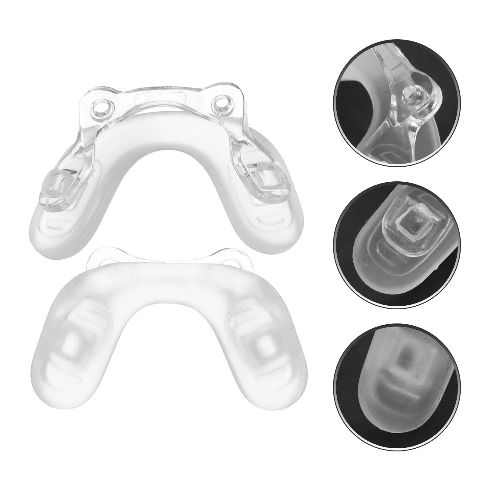 2Pcs Silicone Nose Pads for Children Glasses Saddle Shape Double Screw Design Anti Slip Replacement Nose Pads for Eyeglasses
2Pcs Silicone Nose Pads for Children Glasses Saddle Shape Double Screw Design Anti Slip Replacement Nose Pads for Eyeglasses