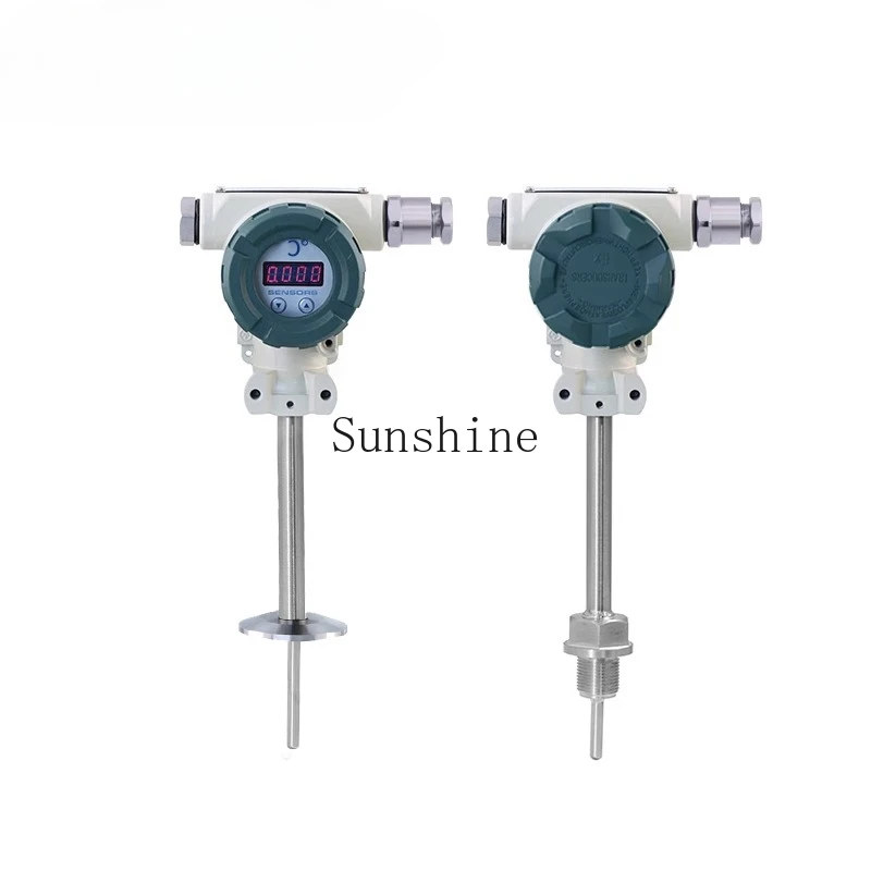 CWDZ15 explosion-proof insertion type integrated temperature transmission sensor PT100 thermal resistance 4-20ma
CWDZ15 explosion-proof insertion type integrated temperature transmission sensor PT100 thermal resistance 4-20ma