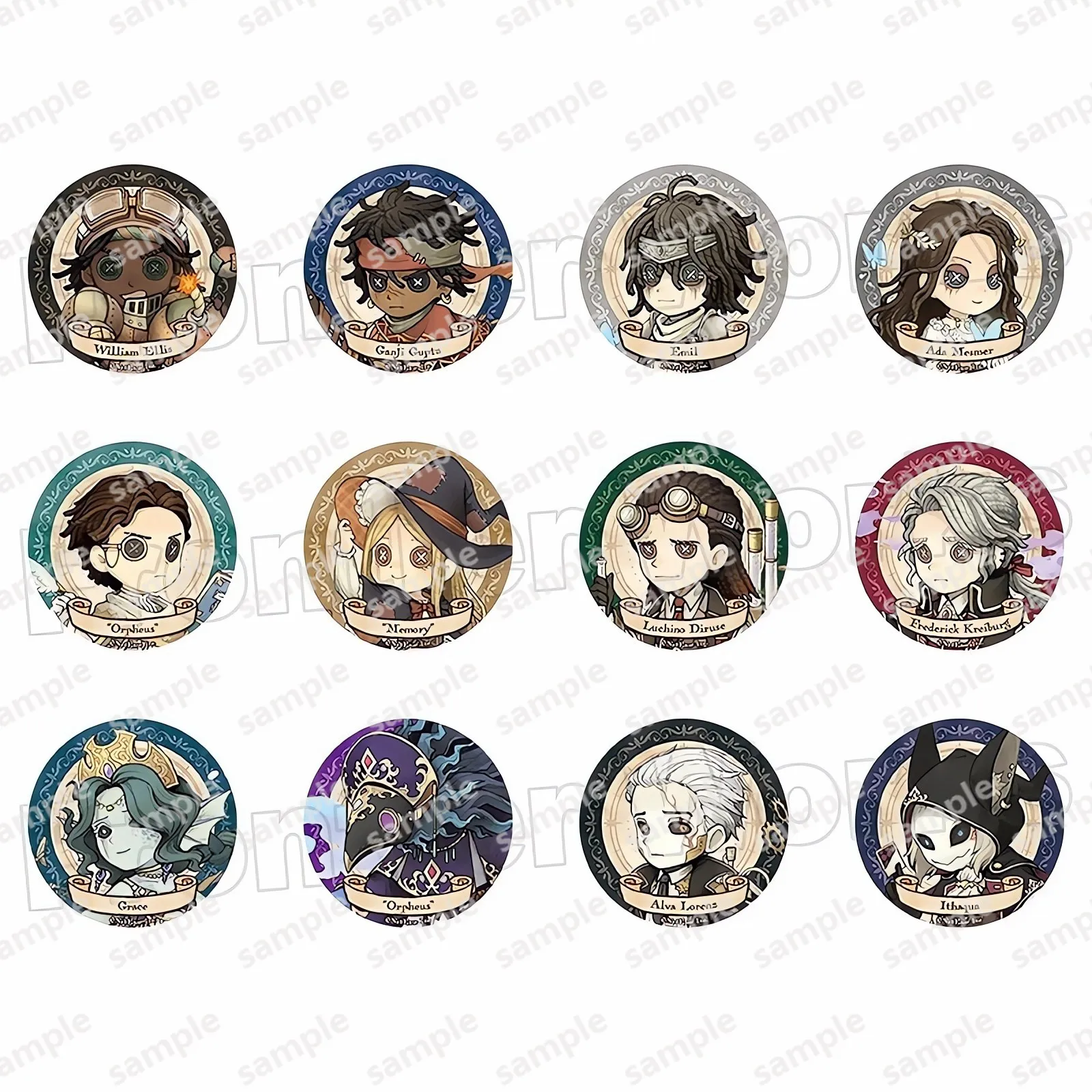 Fans Collection Game Identity V Brooches Tinplate Cartoon Cosplay Badge Pins Backpacks Bag Ornament Accessory
Fans Collection Game Identity V Brooches Tinplate Cartoon Cosplay Badge Pins Backpacks Bag Ornament Accessory