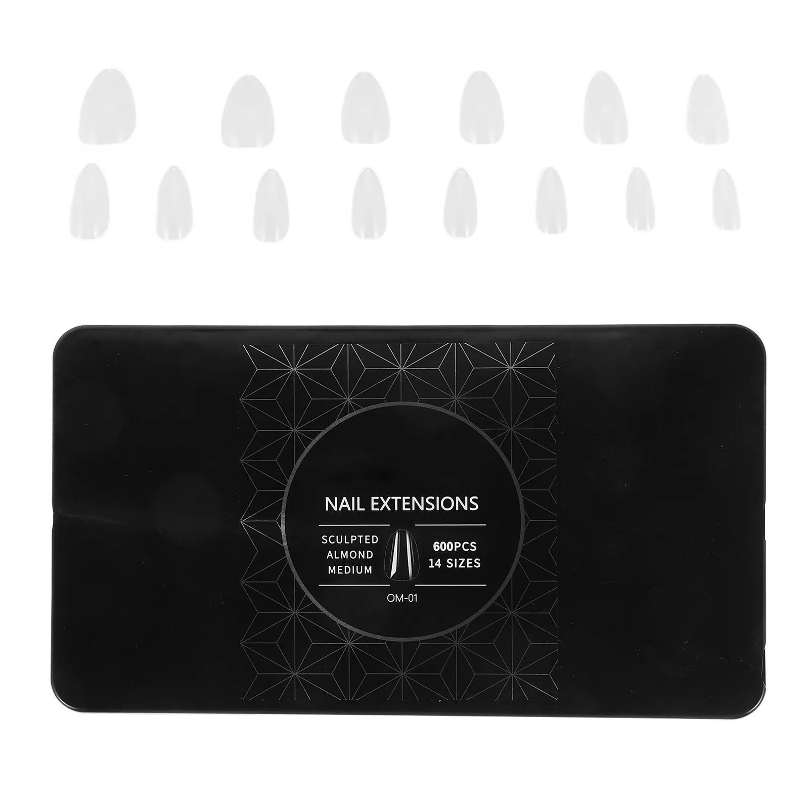 600Pcs Almond Shape Clear Transparent Nail Tips Seamless False Nails Press on Nails French Nail Extensions Home DIY Salon Kit
600Pcs Almond Shape Clear Transparent Nail Tips Seamless False Nails Press on Nails French Nail Extensions Home DIY Salon Kit