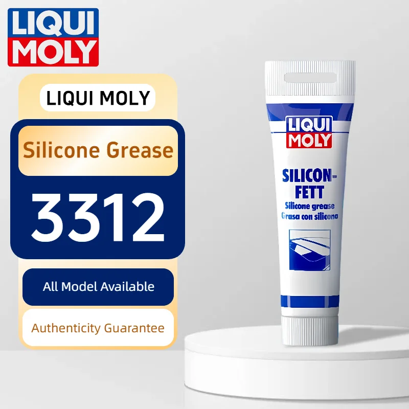 Liqui Moly 3312 Silicone Grease 100g Clear Dielectric Lubricant for Sunroof Rails Seat Track Door Hinge Rubber Seal
Liqui Moly 3312 Silicone Grease 100g Clear Dielectric Lubricant for Sunroof Rails Seat Track Door Hinge Rubber Seal