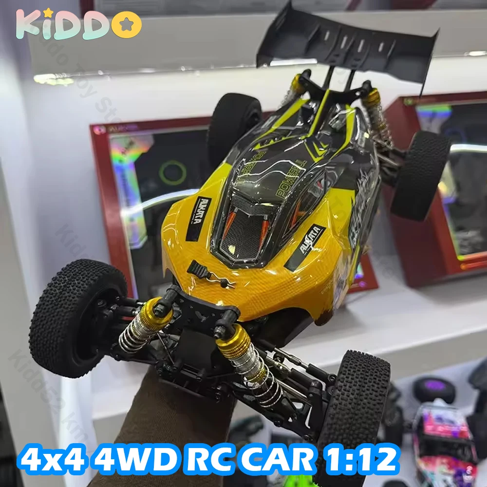 4WD Remote Control Car 1:12 High-Speed RC Climbing Racing Brushless Electric Model Car Racing Four-Wheel Drive Car Buggy Gifts
4WD Remote Control Car 1:12 High-Speed RC Climbing Racing Brushless Electric Model Car Racing Four-Wheel Drive Car Buggy Gifts