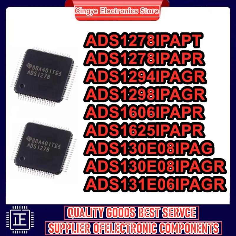 ADS1278IPAPT ADS1278IPAPR ADS1294IPAGR ADS1298IPAGR ADS1606IPAPR ADS1625IPAPR ADS130E08IPAG ADS130E08IPAGR ADS131E06IPAGR IC
ADS1278IPAPT ADS1278IPAPR ADS1294IPAGR ADS1298IPAGR ADS1606IPAPR ADS1625IPAPR ADS130E08IPAG ADS130E08IPAGR ADS131E06IPAGR IC