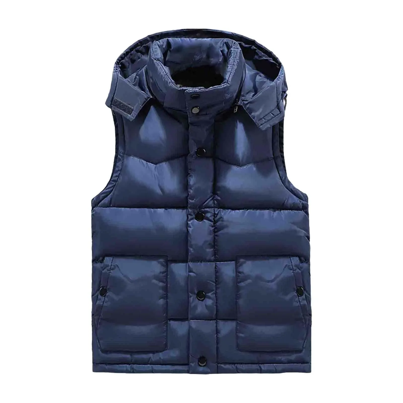 Мужской зимний тренд, однотонная верхняя одежда, свободный толстый пуховый хлопковый жилет с несколькими карманами, повседневный осенне-зимний жилет с капюшоном, куртка
Мужской зимний тренд, однотонная верхняя одежда, свободный толстый пуховый хлопковый жилет с несколькими карманами, повседневный осенне-зимний жилет с капюшоном, куртка