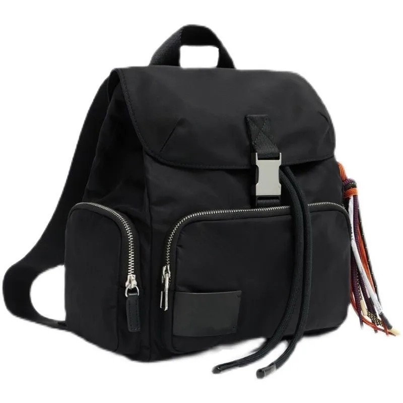 New nylon drawstring buckle men and women casual backpack fashionable and versatile
New nylon drawstring buckle men and women casual backpack fashionable and versatile