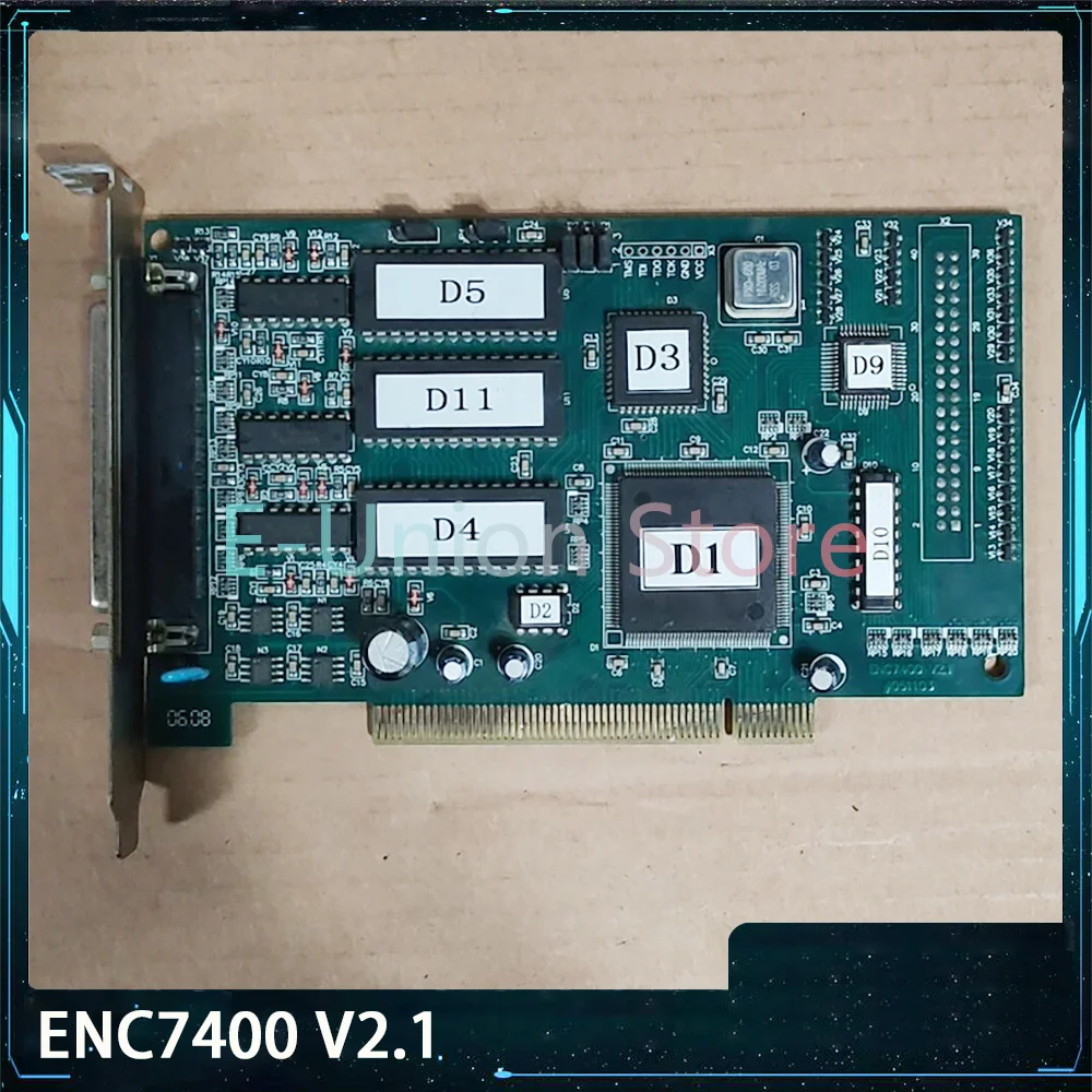 ENC7400 V2.1 ENC7431 Four Axis Encoder I/Q Card
ENC7400 V2.1 ENC7431 Four Axis Encoder I/Q Card