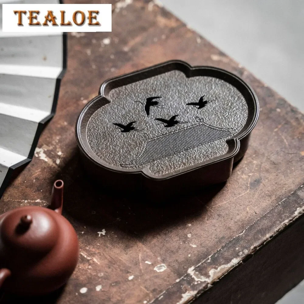 Retro Dian Copper Crane Pot Holder Dry Soaking Plate Water Storage Table Cover Bowl Base Support Kung Fu Tea Set Accessories
Retro Dian Copper Crane Pot Holder Dry Soaking Plate Water Storage Table Cover Bowl Base Support Kung Fu Tea Set Accessories