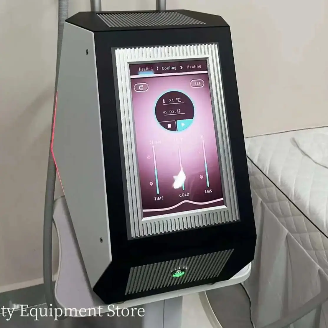 Professional Hot and Cold Skin Firming Cryo Portable Facial Device for Fat Reduction, Skin Tightening, Body Contouring, and Body Slimming
Professional Hot and Cold Skin Firming Cryo Portable Facial Device for Fat Reduction, Skin Tightening, Body Contouring, and Body Slimming