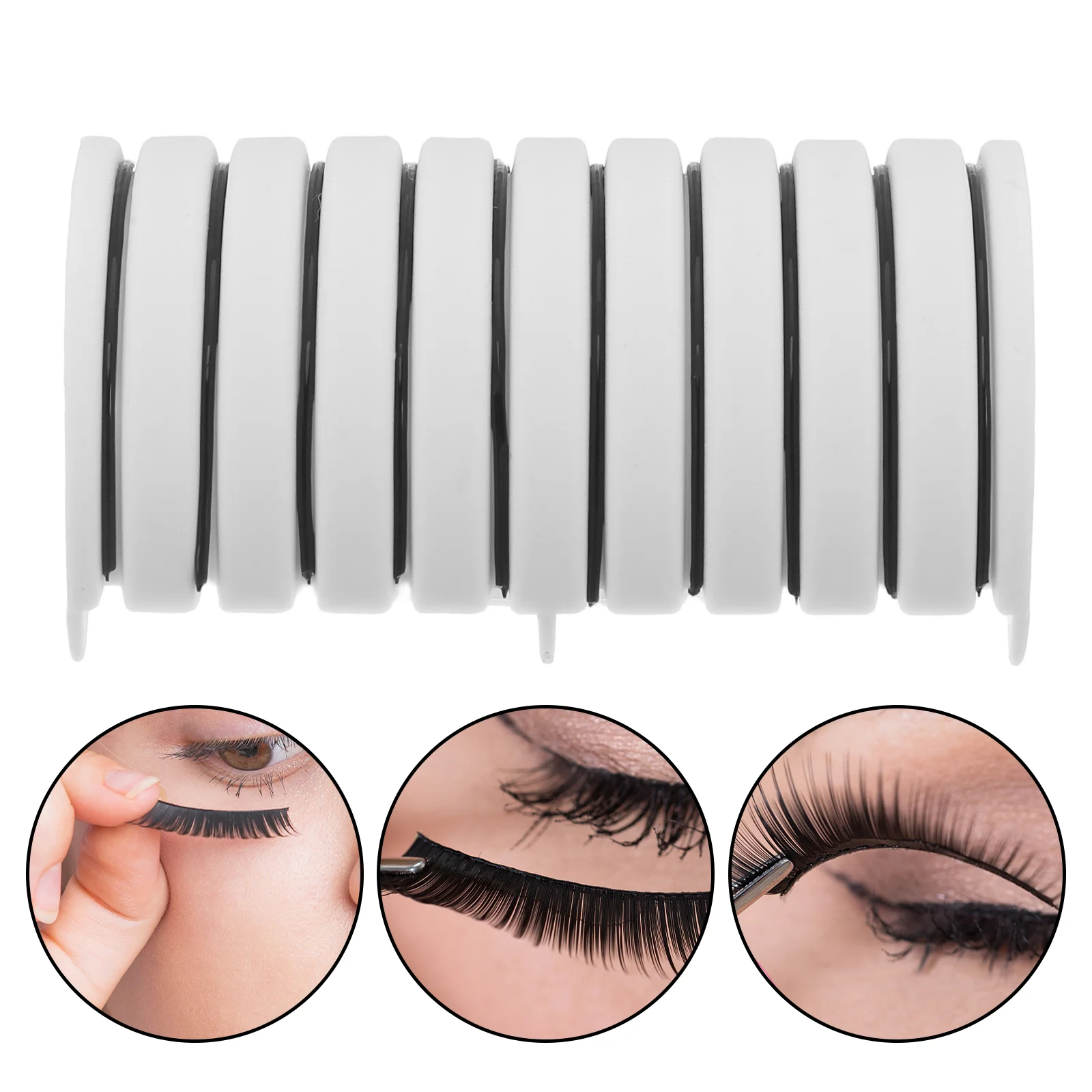 3 Boxes Self Adhesive Eyelash Strip Strips for Extensions Bulk Fake Eyelashes Line Resin Glue
3 Boxes Self Adhesive Eyelash Strip Strips for Extensions Bulk Fake Eyelashes Line Resin Glue