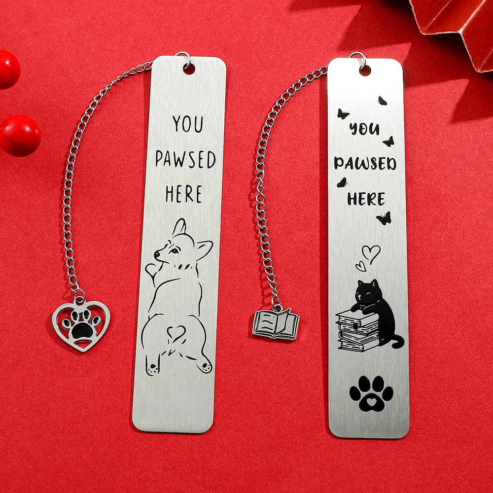1pcs/2pcs Pet Dog & Cat Stainless Steel Bookmarks, Metal Bookmarks Men & Women Reading Marker Stationery Corgi & Kitten Bookmark
1pcs/2pcs Pet Dog & Cat Stainless Steel Bookmarks, Metal Bookmarks Men & Women Reading Marker Stationery Corgi & Kitten Bookmark