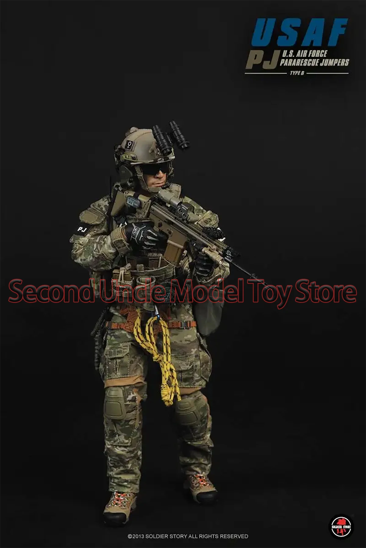 SoldierStory SS080 B 1/6 USAF PJ US Air Force 12'' Male Soldier Military Action Figure Model Toys in stock
SoldierStory SS080 B 1/6 USAF PJ US Air Force 12'' Male Soldier Military Action Figure Model Toys in stock