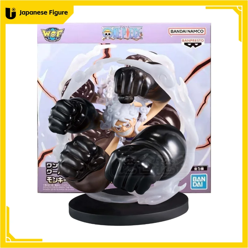 Original BANDAI BANPRESTO WCF ONE PIECE Monkey D. Luffy Gear 5 Gum-Gum's White Gun Violence Figure Model Comics Anime Collection
Original BANDAI BANPRESTO WCF ONE PIECE Monkey D. Luffy Gear 5 Gum-Gum's White Gun Violence Figure Model Comics Anime Collection