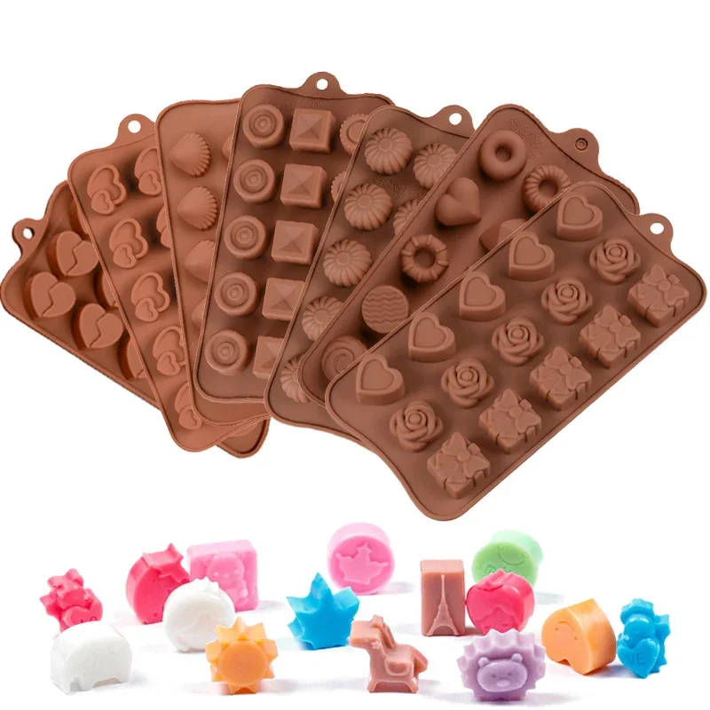 Silicon Chocolate Candy Mold Baking Cake Molds Baking Pan For Pastry And Bakery Accessories For Confectionery Diy And Tools Mold
Silicon Chocolate Candy Mold Baking Cake Molds Baking Pan For Pastry And Bakery Accessories For Confectionery Diy And Tools Mold