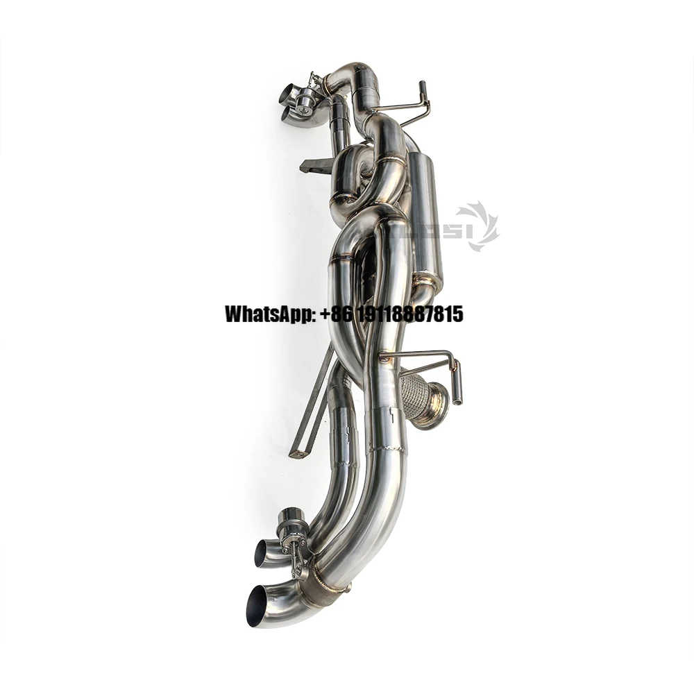 Cat Back Valve Sports Car Exhaust System Suitable for Lamborghini Hurac a n LP580 LP610 5.2 2009-2014
Cat Back Valve Sports Car Exhaust System Suitable for Lamborghini Hurac a n LP580 LP610 5.2 2009-2014