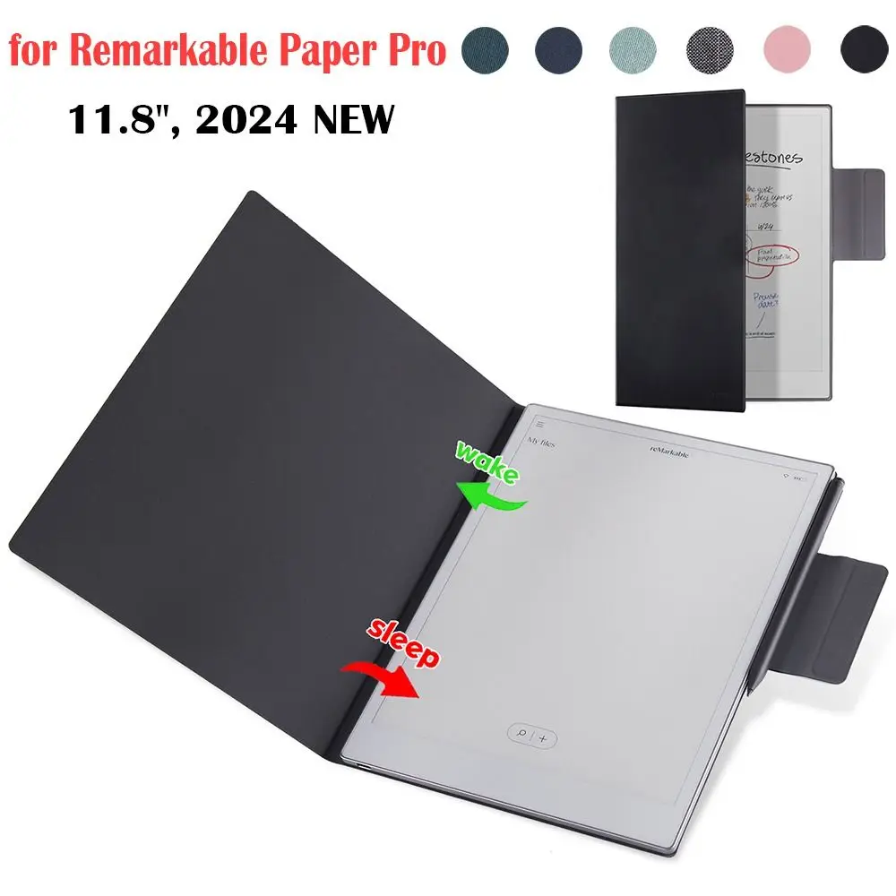 Faux Leather Magnetic Case with Pen Holder Shockproof Tablet Protective Cover Colorful for Remarkable Paper Pro 11.8 inch
Faux Leather Magnetic Case with Pen Holder Shockproof Tablet Protective Cover Colorful for Remarkable Paper Pro 11.8 inch