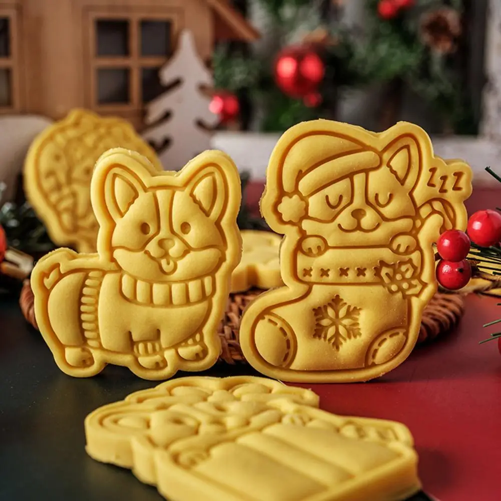 Cookie Cutters Fun Holiday Baking Tools Holiday Baking Tools Christmas Cookie Cutter Set with 3d Mini Cartoon Shapes for Cake
Cookie Cutters Fun Holiday Baking Tools Holiday Baking Tools Christmas Cookie Cutter Set with 3d Mini Cartoon Shapes for Cake