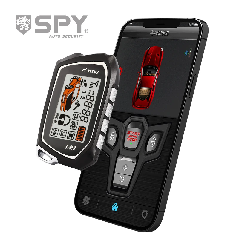 SPY Best Universal Car Security System 2-Way Keyless Entry With Remote Start and Engine Start for 12V Voltage
SPY Best Universal Car Security System 2-Way Keyless Entry With Remote Start and Engine Start for 12V Voltage