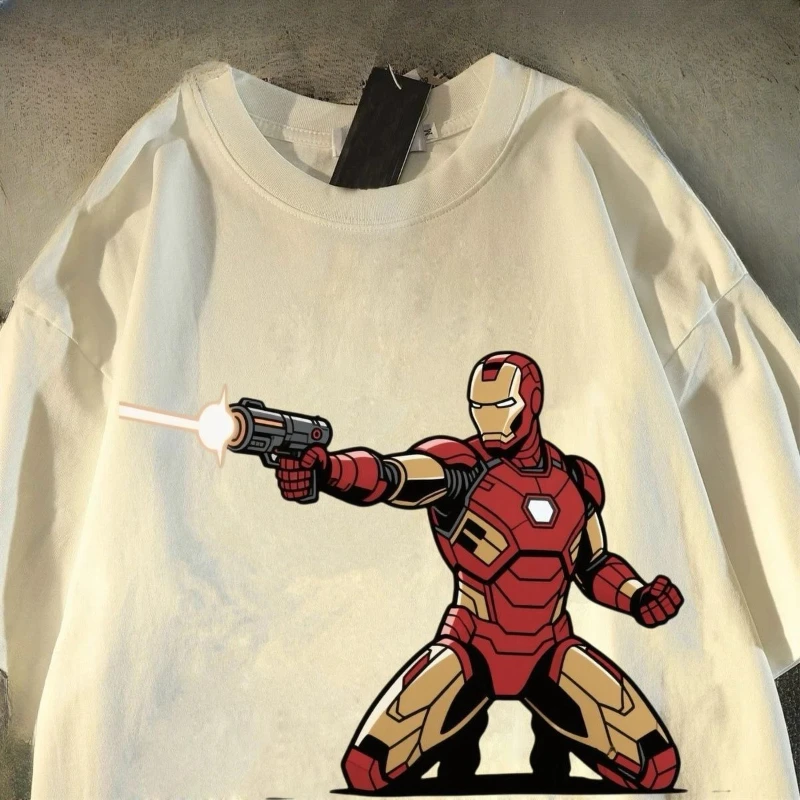 Boys' Iron Man Short Sleeve T-Shirt 2026 New, Cotton Crewneck Tee for Kids Students Cool Style Casual Summer Top
Boys' Iron Man Short Sleeve T-Shirt 2026 New, Cotton Crewneck Tee for Kids Students Cool Style Casual Summer Top