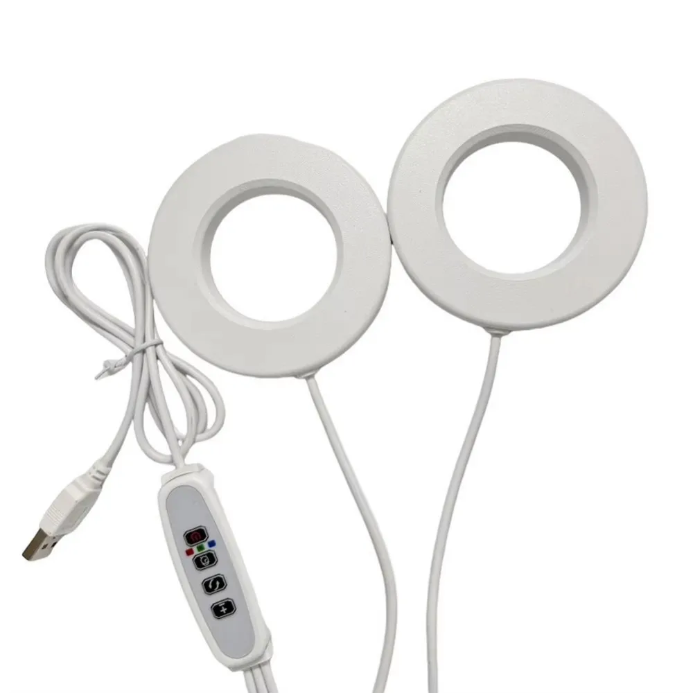 10 Dimming Levels Hanging LED Plant Light 1/2/3/4 Head Adjustable Under Cabinet Plant Lamp Full Spectrum Ring Lamp
10 Dimming Levels Hanging LED Plant Light 1/2/3/4 Head Adjustable Under Cabinet Plant Lamp Full Spectrum Ring Lamp