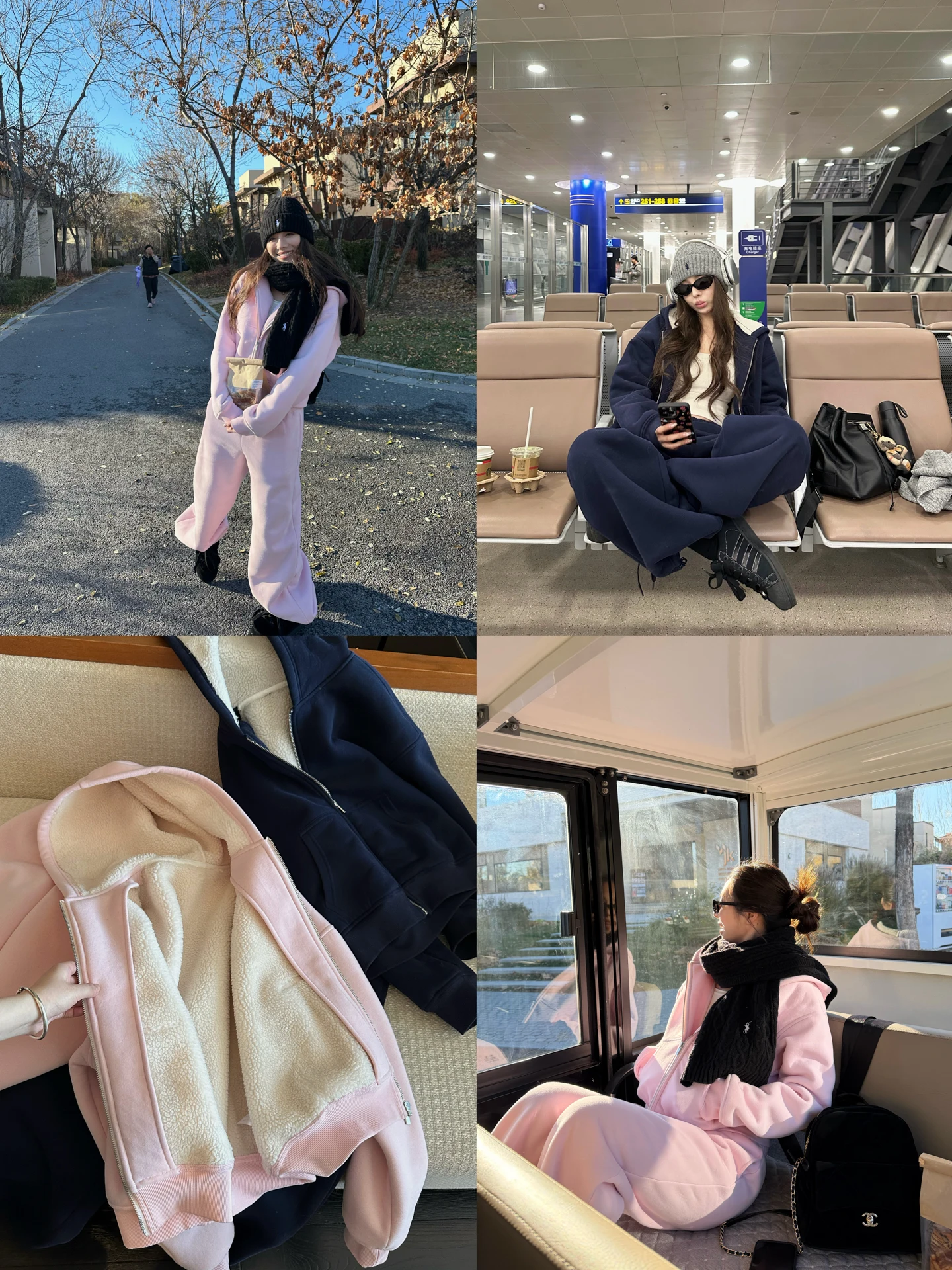NanaByNana Nordic Warm Winter Hooded Lamb Fur Sweatirt Set Women's Fce Lined Pants Two Piece Set Faionable Commute Sle
NanaByNana Nordic Warm Winter Hooded Lamb Fur Sweatirt Set Women's Fce Lined Pants Two Piece Set Faionable Commute Sle