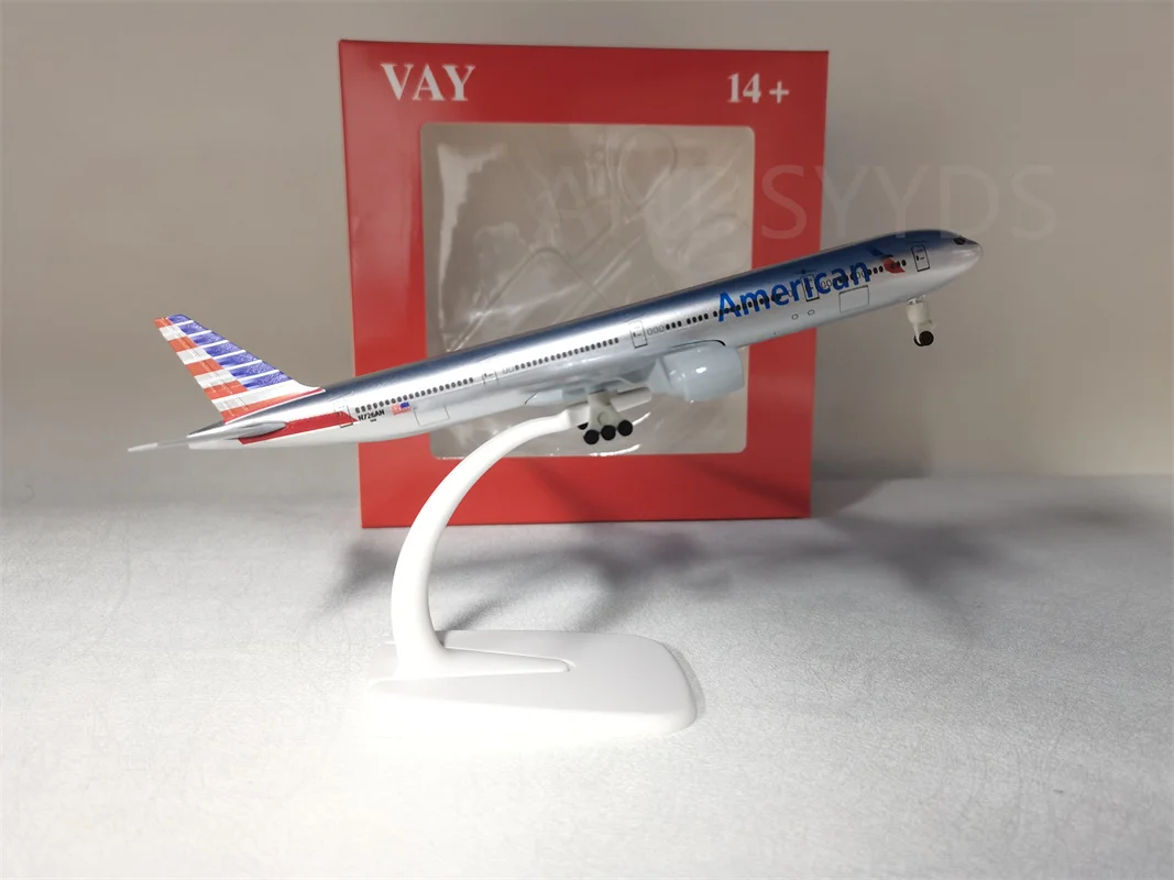 20cm B777 American Airlines 777 Airplane Model Die-casting Alloy Metal Airplane Accessories with Landing Gear Office Decor
20cm B777 American Airlines 777 Airplane Model Die-casting Alloy Metal Airplane Accessories with Landing Gear Office Decor