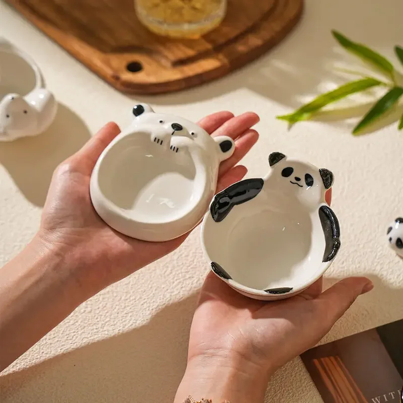 Ins Style Cartoon Dipping Sauce Dish Panda Sauce Bowl Cute Ceramic Soy Sauce Vinegar Dish Salad Tomato Seasoning Dish
Ins Style Cartoon Dipping Sauce Dish Panda Sauce Bowl Cute Ceramic Soy Sauce Vinegar Dish Salad Tomato Seasoning Dish