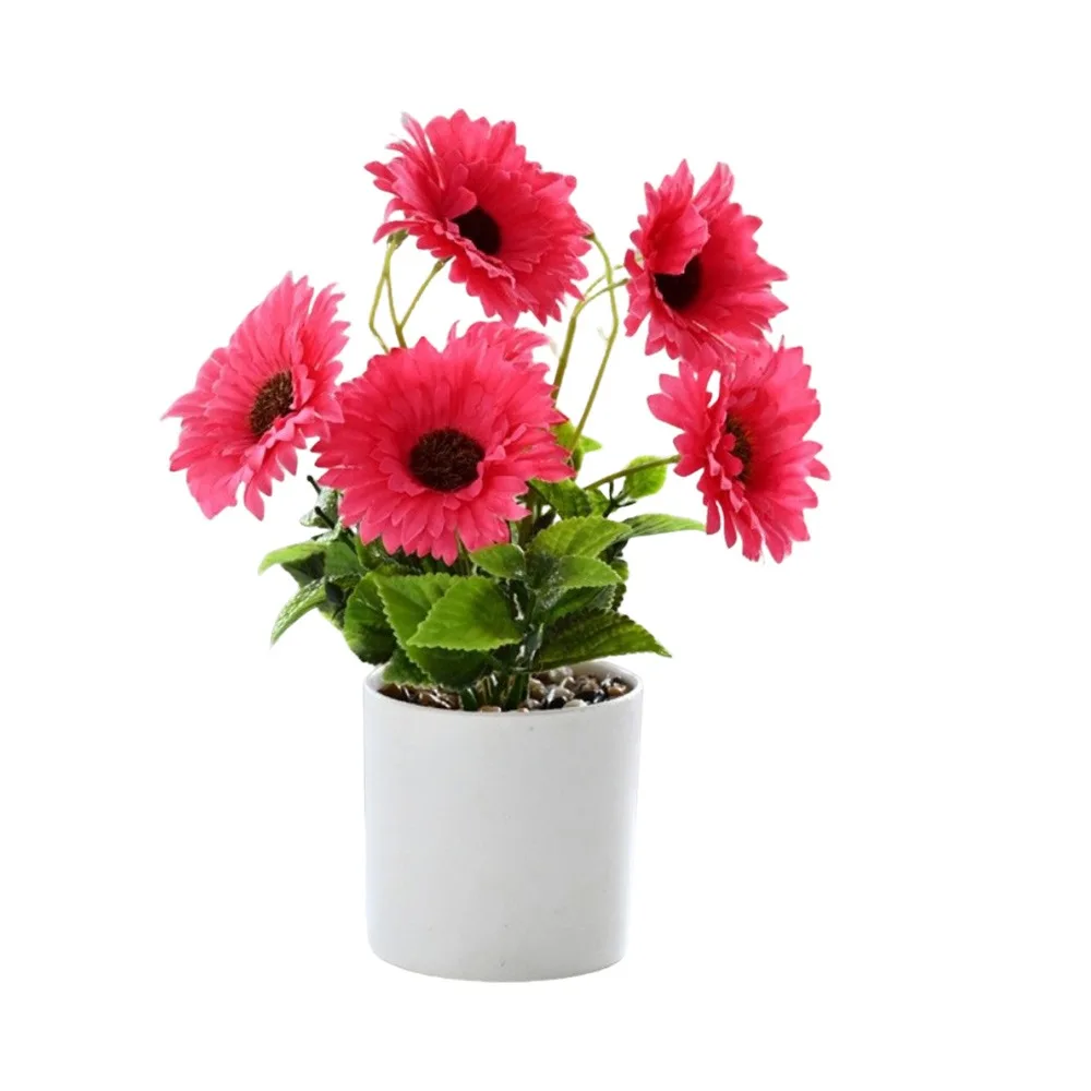 Sunflower Plant Artificial Flower Counter Display Placement Simulation Bonsai Plastic with Flowerpot Fake Plant Flowerpotted
Sunflower Plant Artificial Flower Counter Display Placement Simulation Bonsai Plastic with Flowerpot Fake Plant Flowerpotted