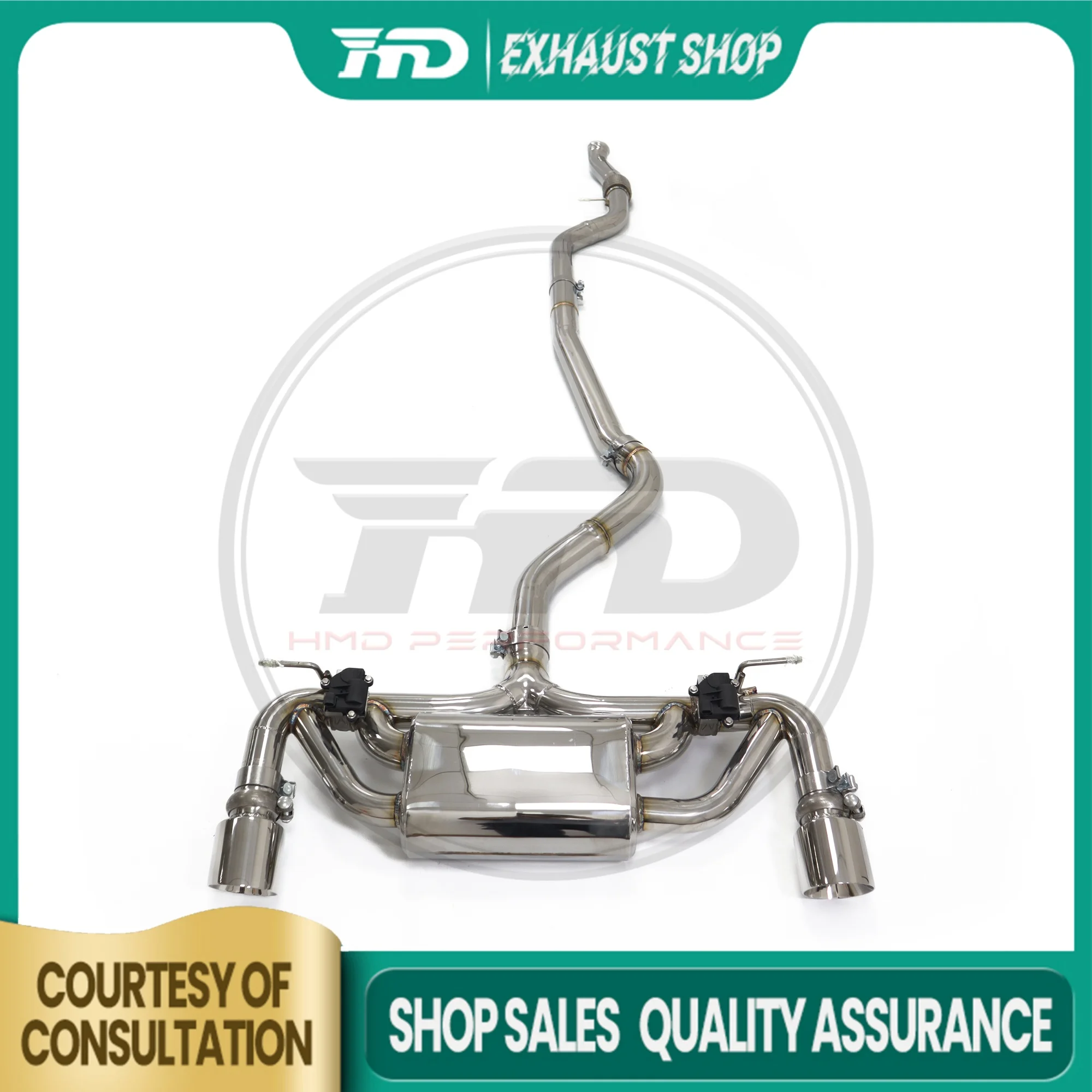 HMD Catback for BMW M135i F20 N55 Exhaust System Stainless Steel Performance Muffler Electronic Valve Pipe Car Accessories
HMD Catback for BMW M135i F20 N55 Exhaust System Stainless Steel Performance Muffler Electronic Valve Pipe Car Accessories