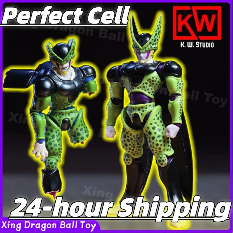 24-hour Shipping! KW Studio Dragon Ball SHF Masked Perfect Monster Perfect Cell 1/12 Scale Action Figure Anime Model Gift Toy
24-hour Shipping! KW Studio Dragon Ball SHF Masked Perfect Monster Perfect Cell 1/12 Scale Action Figure Anime Model Gift Toy
