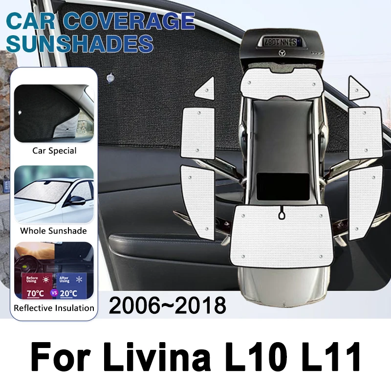 Anti-UV Car Window Shading For Nissan Livina L10 L11 2006~2018 2007 2008 Car Windshield Accessories Anti-UV Sun Protection Visor
Anti-UV Car Window Shading For Nissan Livina L10 L11 2006~2018 2007 2008 Car Windshield Accessories Anti-UV Sun Protection Visor