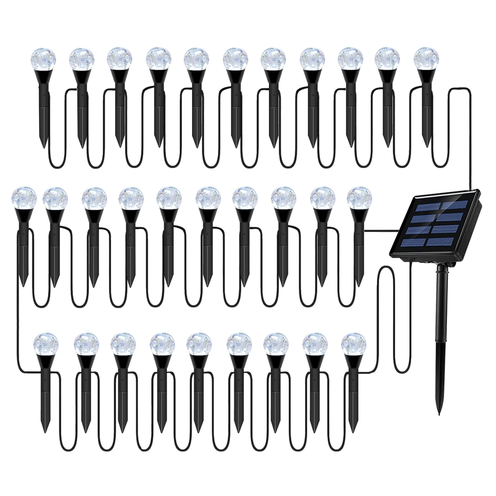 Solar Bubble Lawn Lamp String Set, Outdoor Landscape Decoration, IP65 Waterproof, Solar-Powered Stake Lights for Garden
Solar Bubble Lawn Lamp String Set, Outdoor Landscape Decoration, IP65 Waterproof, Solar-Powered Stake Lights for Garden