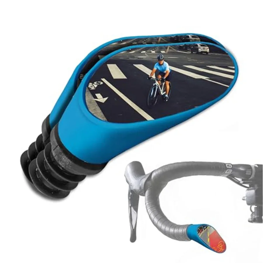 Swiss-Made Convex Chrome-Plated Bike Mirror for Drop Bars Hand-Finished, Adjustable, Reflective Surface, Durable ABS Housing, U
Swiss-Made Convex Chrome-Plated Bike Mirror for Drop Bars Hand-Finished, Adjustable, Reflective Surface, Durable ABS Housing, U