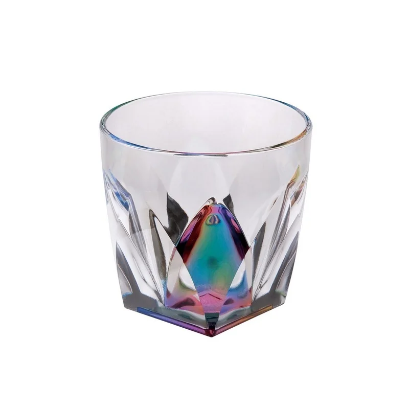 BPA-Free Acrylic Cocktail Glasses Set of 4, 9oz Drinkware, Rainbow Diamond Design, Durable Plastic Water Glasses
BPA-Free Acrylic Cocktail Glasses Set of 4, 9oz Drinkware, Rainbow Diamond Design, Durable Plastic Water Glasses