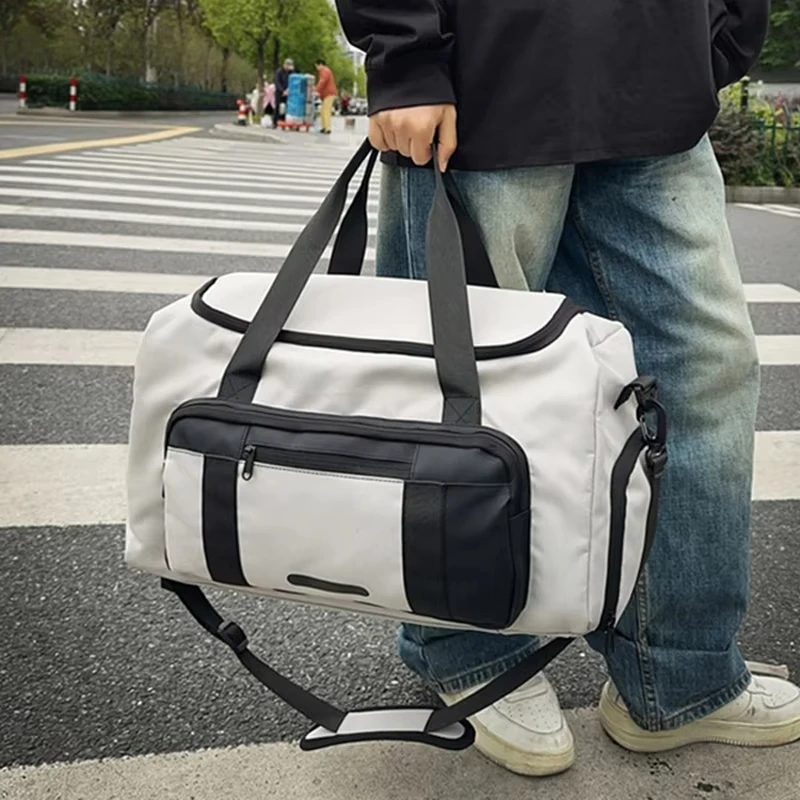 Портативная дорожная сумка, многофункциональная спортивная сумка для йоги большой емкости с отдельным отделением для обуви, сумка для багажа
Портативная дорожная сумка, многофункциональная спортивная сумка для йоги большой емкости с отдельным отделением для обуви, сумка для багажа