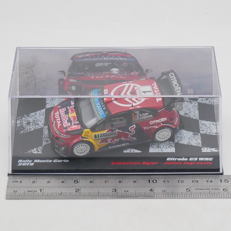 Diecast Ixo 1:43 Scale Citroen C3 WRC 2019 Citroen Rally Car Alloy Car Model Collectible Toy Gift Souvenir Display Ornament
Diecast Ixo 1:43 Scale Citroen C3 WRC 2019 Citroen Rally Car Alloy Car Model Collectible Toy Gift Souvenir Display Ornament