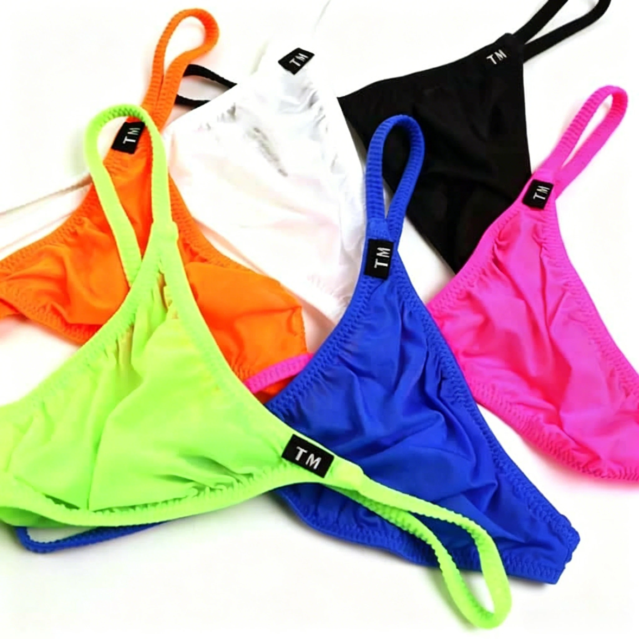 Ice Silk Men's T-back, Low-rise Quick Dry Thin Strap G-string
Ice Silk Men's T-back, Low-rise Quick Dry Thin Strap G-string