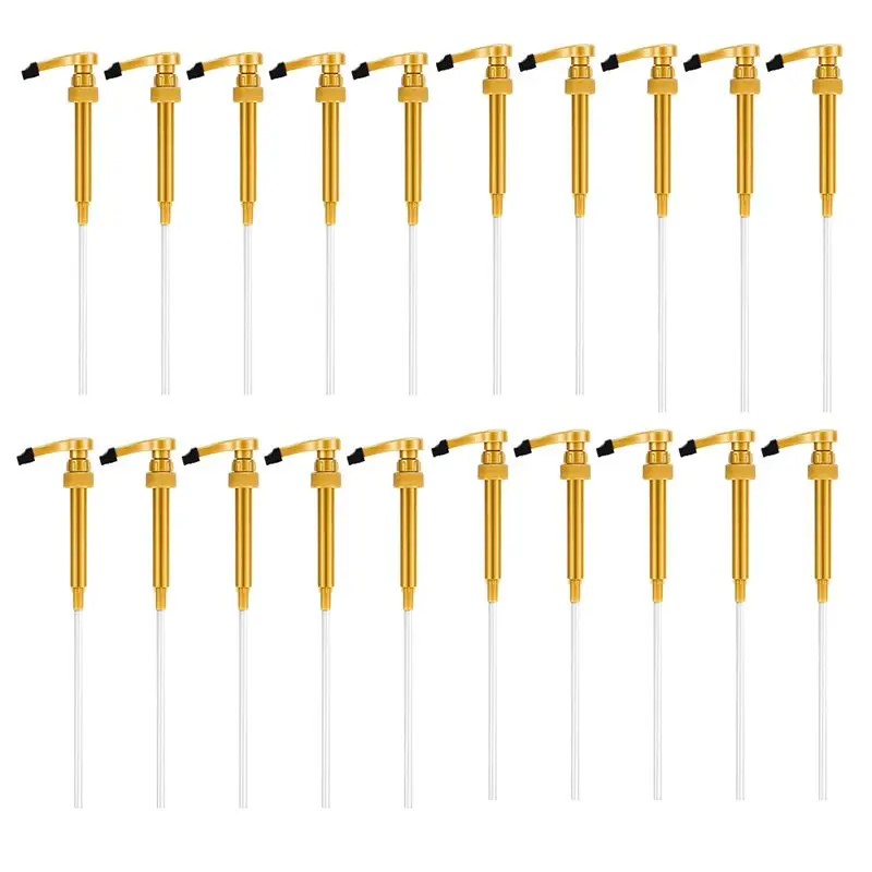 ABHZ-Coffee Syrup Pumps,20 Pack Pumps For Coffee Syrup Bottle, Fits 750 ML Coffee Syrup Pump Dispenser, Great For Home
ABHZ-Coffee Syrup Pumps,20 Pack Pumps For Coffee Syrup Bottle, Fits 750 ML Coffee Syrup Pump Dispenser, Great For Home