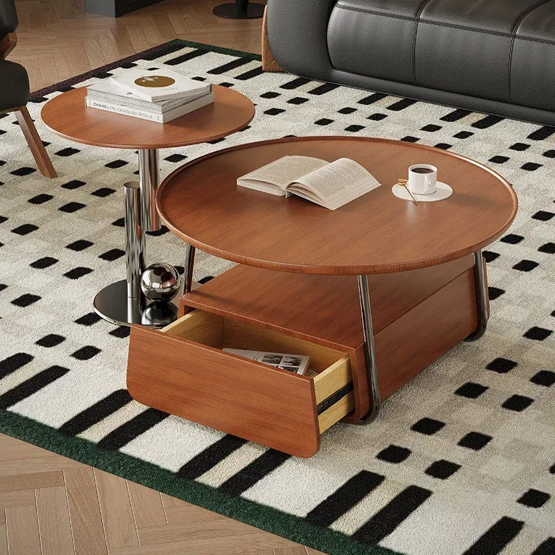Retro Wooden Coffee Table Designer Circle Unique Vintage Coffee Table Nordic Minimalist Mesa De Centro Furniture For Home
Retro Wooden Coffee Table Designer Circle Unique Vintage Coffee Table Nordic Minimalist Mesa De Centro Furniture For Home