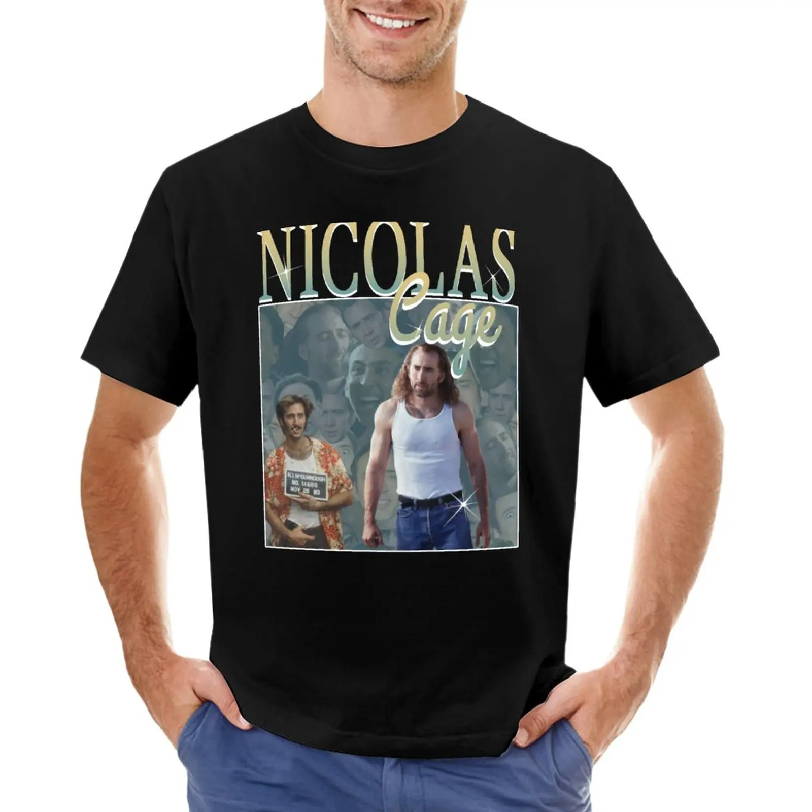 Nicholas Cage Vintage - Nicolas Cage - Nick Cage - Nic Cage T-Shirt aesthetic clothes men graphic t shirts
Nicholas Cage Vintage - Nicolas Cage - Nick Cage - Nic Cage T-Shirt aesthetic clothes men graphic t shirts