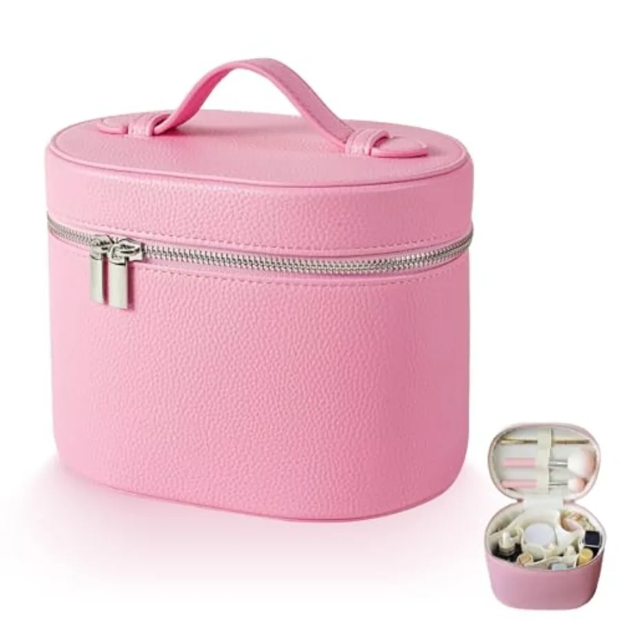 Makeup Case Large Capacity Leather Makeup Bag with Removable Washable Compartment Portable Waterproof Leather Cosmetic Case Mul
Makeup Case Large Capacity Leather Makeup Bag with Removable Washable Compartment Portable Waterproof Leather Cosmetic Case Mul
