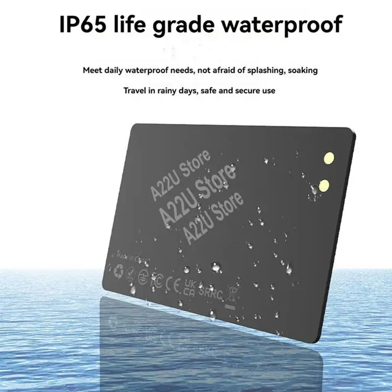 Hot-GPS Tracker Card Smart Anti-Loss Tag Wallet Tracking Card Key Finder For Find My APP
Hot-GPS Tracker Card Smart Anti-Loss Tag Wallet Tracking Card Key Finder For Find My APP