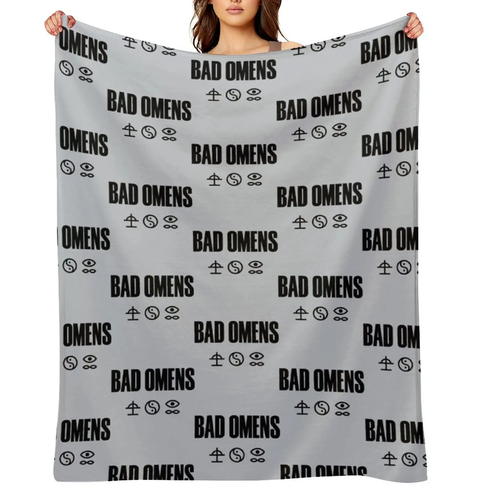 BAD OMENS Throw Blanket Bed Fashionable Summer Soft Beds Cute Blankets
BAD OMENS Throw Blanket Bed Fashionable Summer Soft Beds Cute Blankets