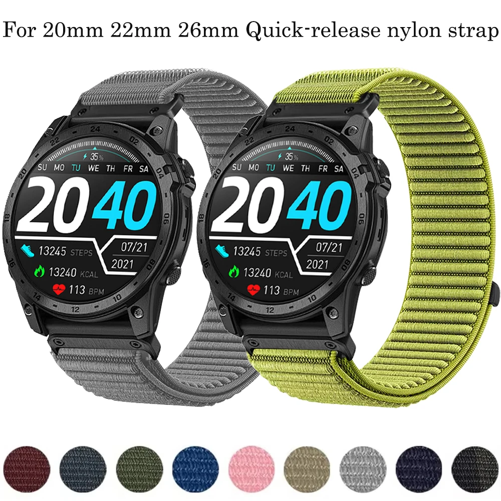 20/22/26mm Quick-release Nylon Strap for Garmin Fenix 8/Tactix 8/Quatix 8 Sports Wristband Garmin Instinct 3/Forerunner 970 965
20/22/26mm Quick-release Nylon Strap for Garmin Fenix 8/Tactix 8/Quatix 8 Sports Wristband Garmin Instinct 3/Forerunner 970 965