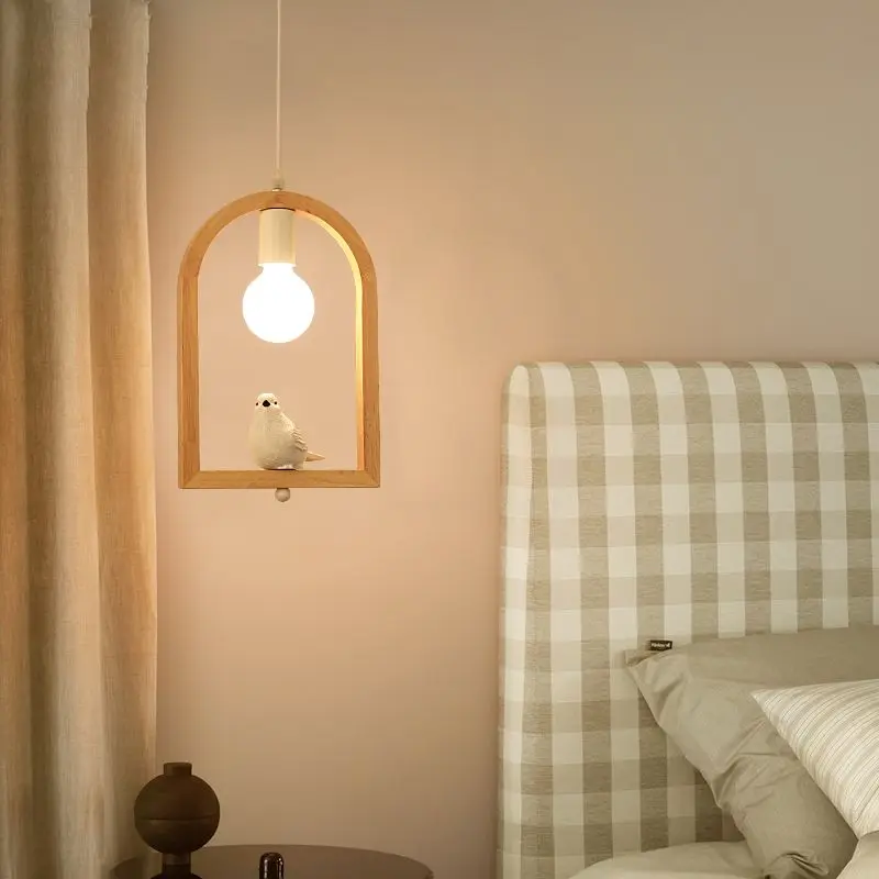 Nordic White Wrought Iron Bird Pendant Light LED Pendant Light Wooden Chandelier Designer Kitchen Study Living Room Hanging Lamp
Nordic White Wrought Iron Bird Pendant Light LED Pendant Light Wooden Chandelier Designer Kitchen Study Living Room Hanging Lamp