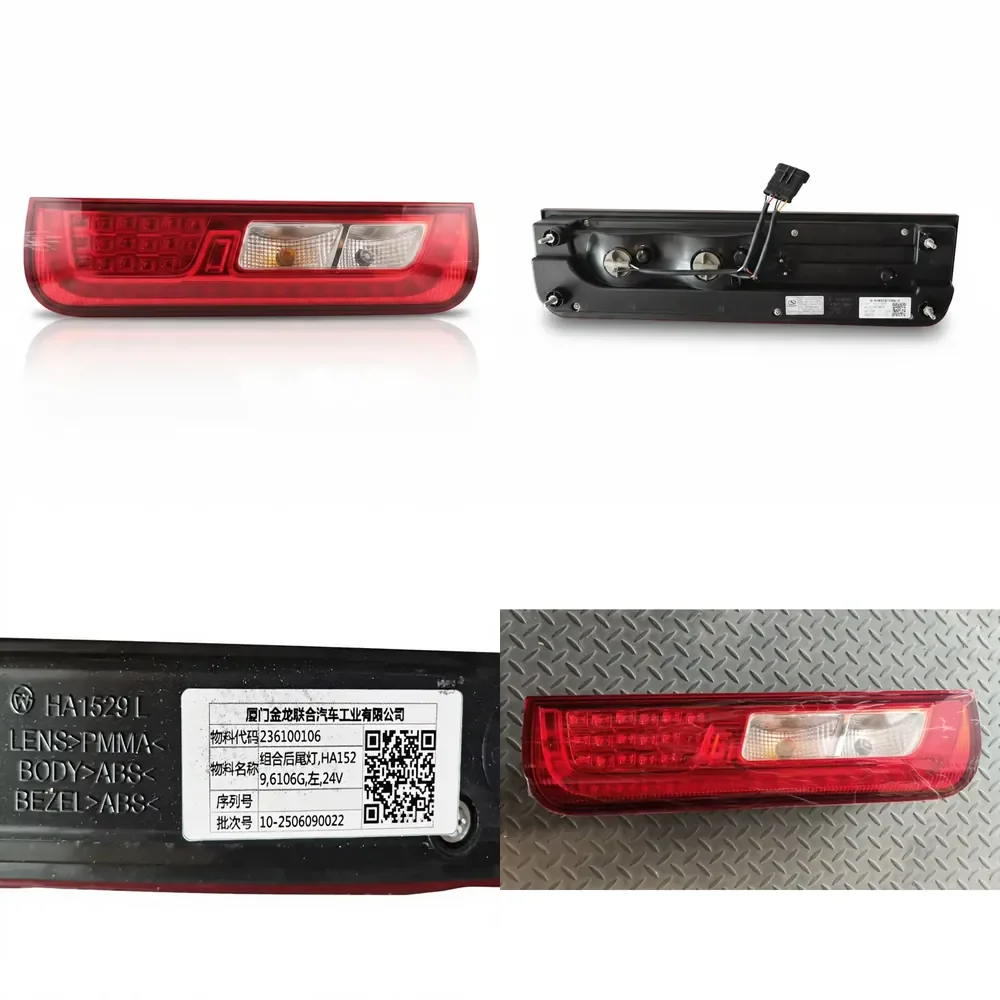 Special Price Auto Body Parts 236100106 Combination Rear Left Tail Light, Universal Left Rear Lamp for King Long Bus, Coach
Special Price Auto Body Parts 236100106 Combination Rear Left Tail Light, Universal Left Rear Lamp for King Long Bus, Coach