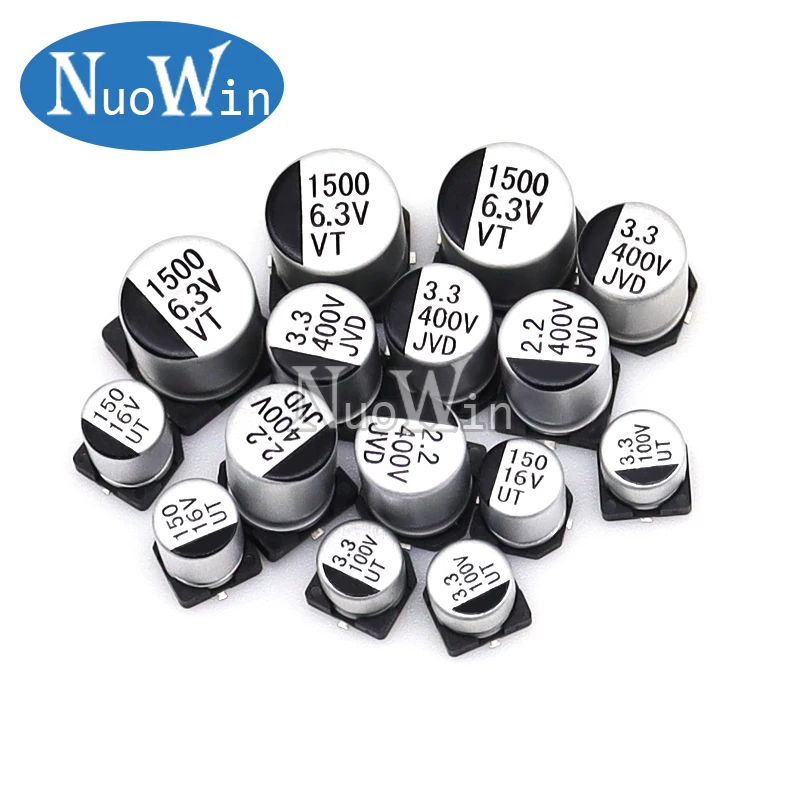 Алюминиевый электролитический конденсатор SMD 10 шт., 10 в/16 В/25 В/35 В/50 в 0,47 мкФ 2,2 мкФ 10 мкФ 33 мкФ 68 МКФ 100 мкФ 220 мкФ 330 мкФ 470 мкФ 1000 мкФ
Алюминиевый электролитический конденсатор SMD 10 шт., 10 в/16 В/25 В/35 В/50 в 0,47 мкФ 2,2 мкФ 10 мкФ 33 мкФ 68 МКФ 100 мкФ 220 мкФ 330 мкФ 470 мкФ 1000 мкФ